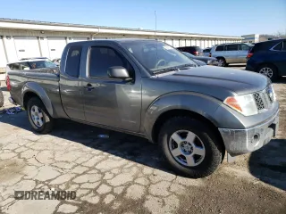 2007 Nissan Frontier SE with VIN 1N6AD06U57C420815, listed as a Copart auction lot 42594925 with 256,851 mi miles and Salvage title. Bid and sale history available at DreamBid. Image 4.