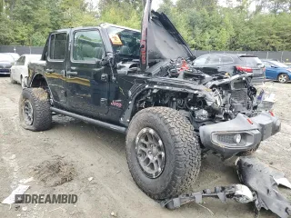 2023 Jeep Wrangler Rubicon with VIN 1C4HJXFN9PW507594, listed as a Copart auction lot 73111214 with Not provided miles and Salvage title. Bid and sale history available at DreamBid. Image 4.