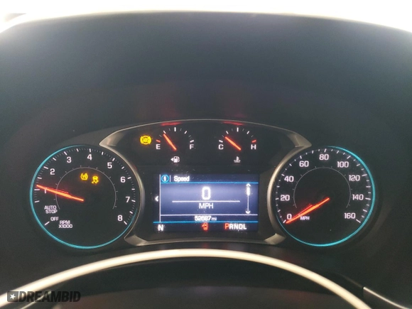 2021 Chevrolet Equinox LT with VIN 2GNAXUEVXM6102700, listed as a Copart auction lot 42541965 with 52,687 mi miles and Non Repairable. Bid and sale history available at carsss.com. Image 9.