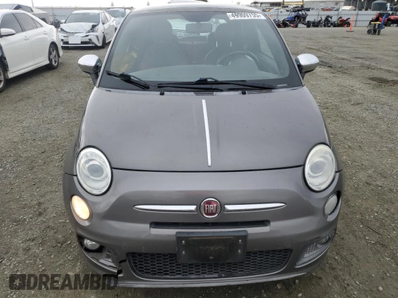 2013 FIAT 500 Sport with VIN 3C3CFFBR2DT726370, listed as a Copart auction lot 49909755 with 69,483 mi miles and Salvage Title. Bid and sale history available at carsss.com. Image 5.
