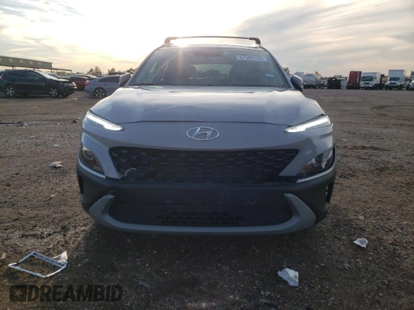 2022 Hyundai Kona SEL with VIN KM8K62AB5NU816295, listed as a Copart auction lot 67590122 with 15,031 mi miles. Bid and sale history available at carsss.com. Image 5.