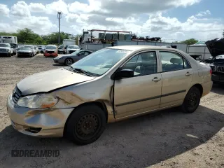 2004 Toyota Corolla CE with VIN 1NXBR32E34Z277194, listed as a Copart auction lot 52938304 with 46,169 mi miles and Salvage Title. Bid and sale history available at DreamBid. Image 1.