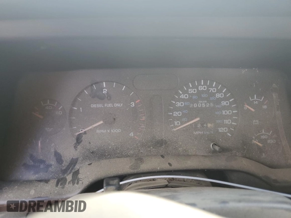1996 Dodge 2500 with VIN 1B7KF26C1TS664899, listed as a Copart auction lot 73709724 with 200,525 mi miles and Salvage Title. Bid and sale history available at carsss.com. Image 9.