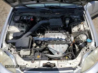 1997 Honda Civic DX with VIN 1HGEJ6128VL021000, listed as a Copart auction lot 56716604 with 152,654 mi miles and Salvage Title. Bid and sale history available at carsss.com. Image 11.
