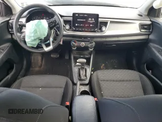 2022 Kia Rio LX with VIN 3KPA24AD5NE503710, listed as a Copart auction lot 47686025 with 77,758 mi miles and Salvage Title. Bid and sale history available at DreamBid. Image 8.
