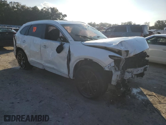 2016 Mazda CX-9 Grand Touring with VIN JM3TCADY3G0122945, listed as a Copart auction lot 87018034 with Not Provided miles and Salvage Title. Bid and sale history available at DreamBid. Image 4.