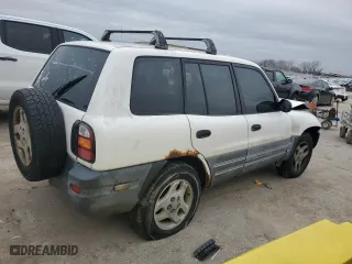 1999 Toyota RAV4 with VIN JT3HP10V7X7123591, listed as a Copart auction lot 43275765 with 213,338 mi miles and Salvage Title. Bid and sale history available at carsss.com. Image 3.