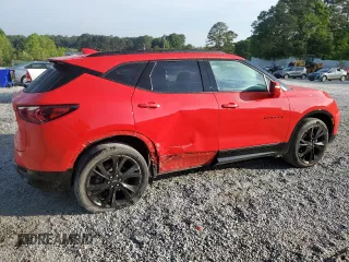 2019 Chevrolet Blazer RS with VIN 3GNKBERS7KS687307, listed as a Copart auction lot 55068695 with 106,875 mi miles and Salvage title. Bid and sale history available at DreamBid. Image 3.