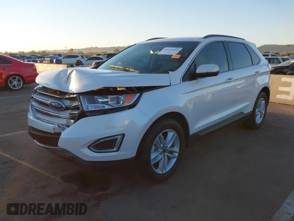 2018 Ford Edge SEL with VIN 2FMPK3J85JBC60873, listed as a IAAI auction lot 42044334 with 22,805 mi miles. Bid and sale history available at carsss.com. Image 17.