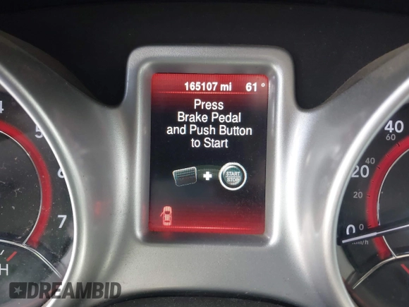 2014 Dodge Journey SXT with VIN 3C4PDCBG5ET126637, listed as a IAAI auction lot 41499125 with 165,107 mi miles. Bid and sale history available at carsss.com. Image 7.