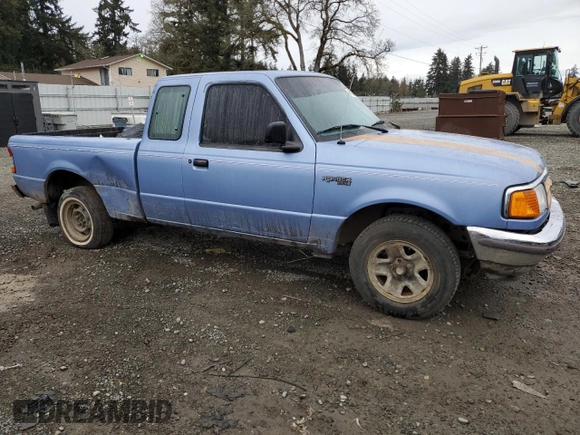 1997 Ford Ranger XLT with VIN 1FTCR14X6VTA02423, listed as a Copart auction lot 47163385 with 54,262 mi miles and Clean Title. Bid and sale history available at DreamBid. Image 4.