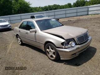 2000 Mercedes-Benz C 230/260/280/320 with VIN WDBHA29G8YA784170, listed as a Copart auction lot 60810054 with Not Provided miles and Salvage Title. Bid and sale history available at carsss.com. Image 4.