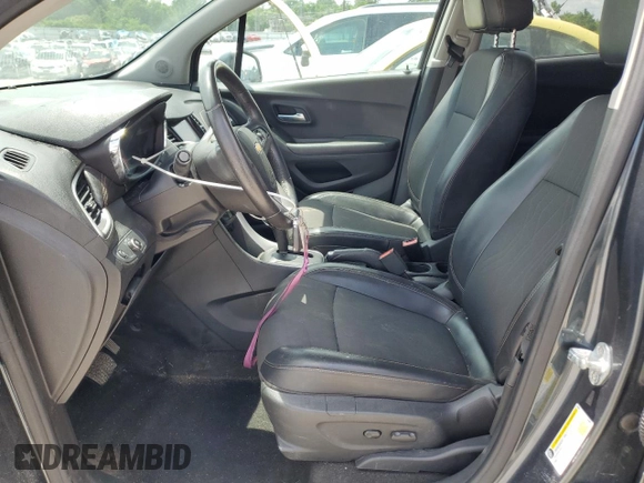 2022 Chevrolet Trax LT with VIN KL7CJLSM6NB512771, listed as a Copart auction lot 61241545 with 54,709 mi miles and Salvage title. Bid and sale history available at DreamBid. Image 7.