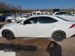 2014 Lexus IS with VIN JTHBE1D20E5011780, listed as a IAAI auction lot 41836907 with 137,913 mi miles. Bid and sale history available at carsss.com. Image 15.