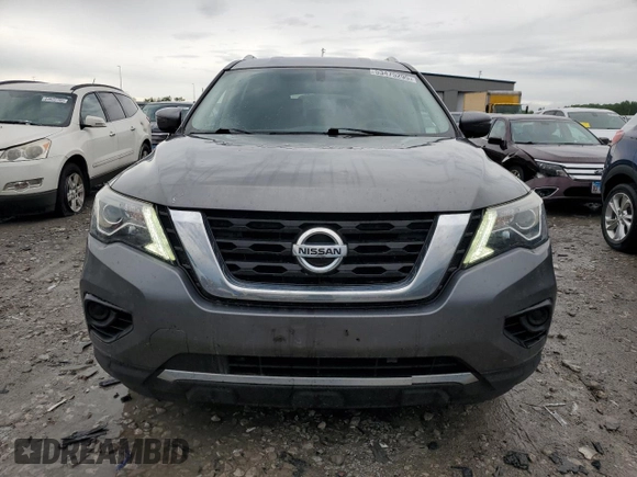 2017 Nissan Pathfinder SV with VIN 5N1DR2MN0HC668833, listed as a Copart auction lot 53475295 with 102,111 mi miles and Salvage title. Bid and sale history available at DreamBid. Image 5.