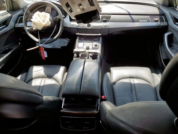 2013 Audi A8 3.0L with VIN WAUAGAFD7DN015052, listed as a Copart auction lot 60095565 with Not provided miles and Salvage title. Bid and sale history available at DreamBid. Image 8.