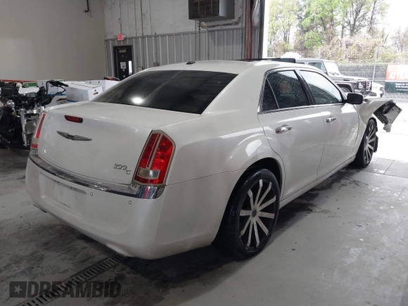 2013 Chrysler 300 with VIN 2C3CCAEG1DH576329, listed as a IAAI auction lot 41924329 with 191,602 mi miles. Bid and sale history available at carsss.com. Image 4.