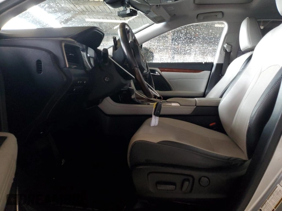 2018 Lexus RX with VIN JTJDGKCA5J2001645, listed as a Copart auction lot 43565565 with 72,617 mi miles and Salvage Title. Bid and sale history available at carsss.com. Image 7.