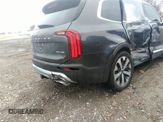 2021 Kia Telluride EX with VIN 5XYP3DHC4MG116989, listed as a IAAI auction lot 41282102 with 58,460 mi miles and . Bid and sale history available at DreamBid. Image 6.