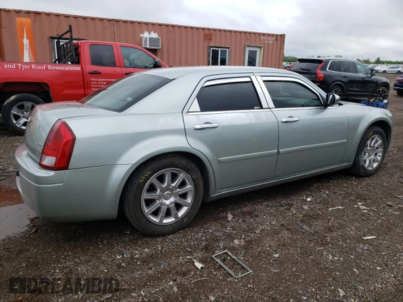 2005 Chrysler 300 with VIN 2C3JA43R85H554154, listed as a Copart auction lot 54252234 with 182,740 mi miles and Salvage Title. Bid and sale history available at carsss.com. Image 3.