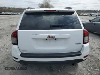 2017 Jeep Compass High Altitude with VIN 1C4NJCEB6HD102728, listed as a Copart auction lot 50896705 with 132,735 mi miles and Salvage title. Bid and sale history available at DreamBid. Image 6.