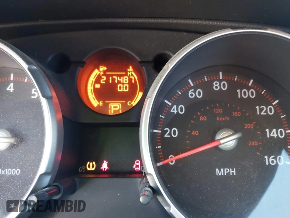 2009 Nissan Rogue S with VIN JN8AS58V09W439399, listed as a IAAI auction lot 41805423 with 217,487 mi miles. Bid and sale history available at carsss.com. Image 15.