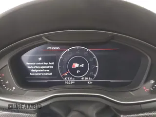 2019 Audi S4 Premium Plus z VIN WAUB4AF40KA100915, wystawiony jako IAAI lot #41578486 z przebiegiem 47 331 mil mil oraz . Historia ofert i sprzedaży dostępna na DreamBid. Obrazek 7.