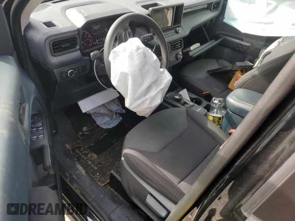 2022 Ford Maverick XL with VIN 3FTTW8F95NRA58614, listed as a Copart auction lot 44469595 with 47,098 mi miles and Salvage Title. Bid and sale history available at DreamBid. Image 8.
