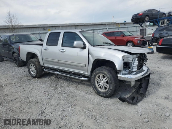 2012 GMC Canyon SLE2 with VIN 1GTH6PFE9C8105140, listed as a Copart auction lot 53684075 with Not provided miles and Salvage title. Bid and sale history available at DreamBid. Image 4.