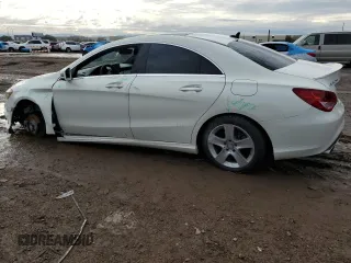 2016 Mercedes-Benz CLA with VIN WDDSJ4EBXGN366820, listed as a Copart auction lot 72882702 with 59,164 mi miles. Bid and sale history available at carsss.com. Image 2.