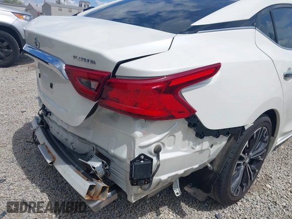 2016 Nissan Maxima 3.5 SV with VIN 1N4AA6APXGC414322, listed as a IAAI auction lot 42061835 with 129,356 mi miles. Bid and sale history available at carsss.com. Image 19.