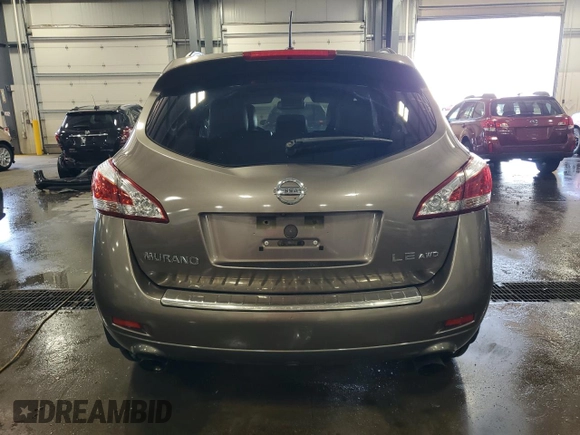 2011 Nissan Murano S with VIN JN8AZ1MW7BW173422, listed as a Copart auction lot 53913575 with 181,597 mi miles and Salvage Title. Bid and sale history available at DreamBid. Image 6.
