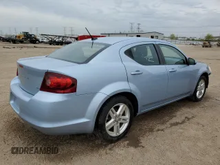 2013 Dodge Avenger SXT with VIN 1C3CDZCB9DN572815, listed as a Copart auction lot 54916285 with 123,010 mi miles and Salvage title. Bid and sale history available at DreamBid. Image 3.