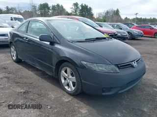 2008 Honda Civic Cpe EX with VIN 2HGFG12848H572387, listed as a IAAI auction lot 41935430 with 156,550 mi miles. Bid and sale history available at carsss.com. Image 1.