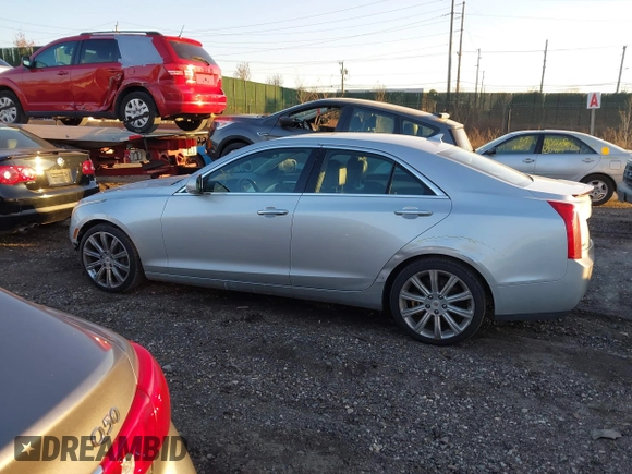 2013 Cadillac ATS Luxury with VIN 1G6AH5S37D0126611, listed as a IAAI auction lot 40982726 with 127,572 mi miles. Bid and sale history available at carsss.com. Image 14.