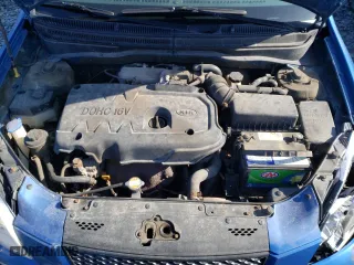 2009 Kia Rio SX with VIN KNADE223796508737, listed as a Copart auction lot 50266225 with 196,590 mi miles and Salvage Title. Bid and sale history available at carsss.com. Image 11.