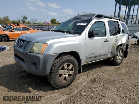 2006 Nissan Xterra S with VIN 5N1AN08W86C549561, listed as a Copart auction lot 53955355 with 172,058 mi miles and Salvage title. Bid and sale history available at DreamBid. Image 1.