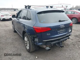 2016 Audi Q5 Premium Plus with VIN WA1L2AFP4GA046673, listed as a IAAI auction lot 41012010 with 52,553 mi miles. Bid and sale history available at carsss.com. Image 3.