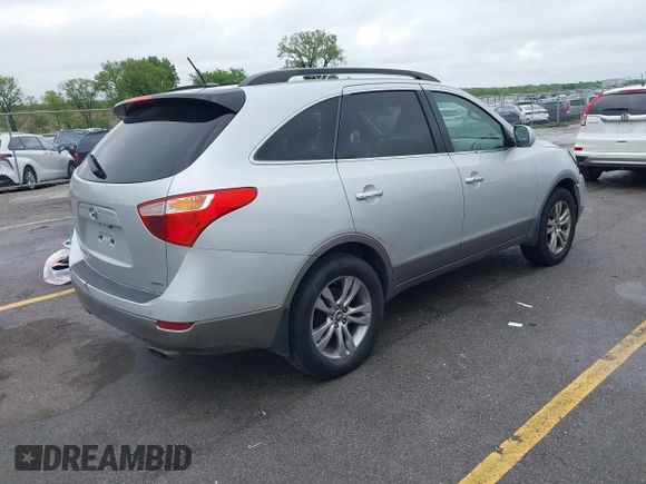 2012 Hyundai Veracruz Limited with VIN KM8NU4CC3CU192174, listed as a IAAI auction lot 42312174 with 201,379 mi miles and . Bid and sale history available at DreamBid. Image 4.