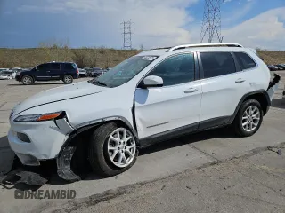 2018 Jeep Cherokee Latitude Plus with VIN 1C4PJLLB1JD534029, listed as a Copart auction lot 54624535 with 102,212 mi miles and Salvage title. Bid and sale history available at DreamBid. Image 1.