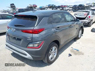 2023 Hyundai Kona SE with VIN KM8K2CAB4PU044179, listed as a IAAI auction lot 42011253 with 14,448 mi miles. Bid and sale history available at carsss.com. Image 4.