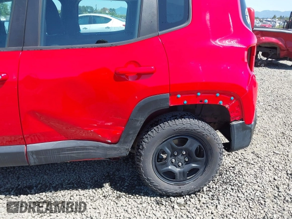 2017 Jeep Renegade Sport z VIN ZACCJBAB8HPG03001, wystawiony jako IAAI lot #42058209 z przebiegiem 80 655 mil mil oraz . Historia ofert i sprzedaży dostępna na DreamBid. Obrazek 6.
