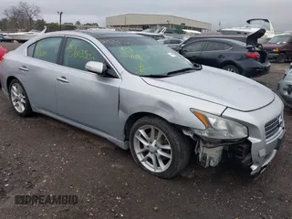 2010 Nissan Maxima 3.5 SV with VIN 1N4AA5APXAC868457, listed as a IAAI auction lot 41959523 with Not Provided miles. Bid and sale history available at carsss.com. Image 1.