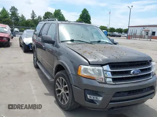 2015 Ford Expedition XLT z VIN 1FMJU1JT7FEF36099, wystawiony jako IAAI lot #42445770 z przebiegiem 222 056 mil mil oraz . Historia ofert i sprzedaży dostępna na DreamBid. Obrazek 1.