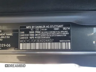 2014 Mercedes-Benz G-Class G 63 AMG with VIN WDCYC7DF3EX224437, listed as a Copart auction lot 86918114 with 23,332 mi miles and Salvage Title. Bid and sale history available at carsss.com. Image 13.