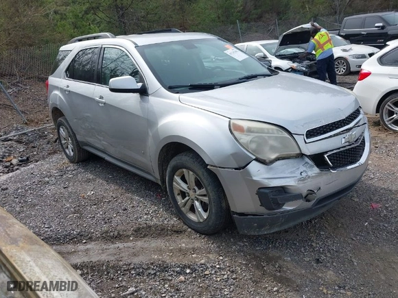 2010 Chevrolet Equinox LT w/1LT with VIN 2CNALDEW2A6219966, listed as a IAAI auction lot 41743301 with 273,576 mi miles. Bid and sale history available at carsss.com. Image 1.