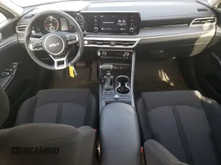 2024 Kia K5 LXS with VIN 5XXG14J24RG239257, listed as a Copart auction lot 42854365 with 27,608 mi miles and Salvage Title. Bid and sale history available at carsss.com. Image 8.