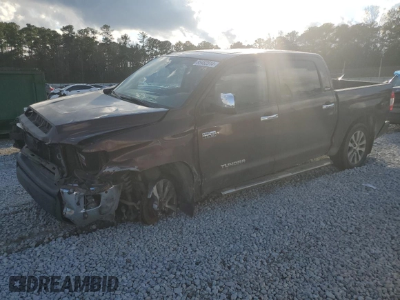 2017 Toyota Tundra 2WD Limited with VIN 5TFFW5F14HX221013, listed as a Copart auction lot 85452514 with 79,215 mi miles and Salvage Title. Bid and sale history available at carsss.com. Image 1.