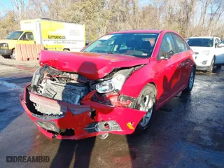 2012 Chevrolet Cruze LT w/1LT with VIN 1G1PF5SC2C7404178, listed as a IAAI auction lot 41008881 with 203,811 mi miles. Bid and sale history available at carsss.com. Image 2.