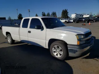 2004 Chevrolet Silverado 1500 Work Truck with VIN 1GCEC19V84E217113, listed as a Copart auction lot 44557325 with 182,226 mi miles and Salvage Title. Bid and sale history available at carsss.com. Image 4.